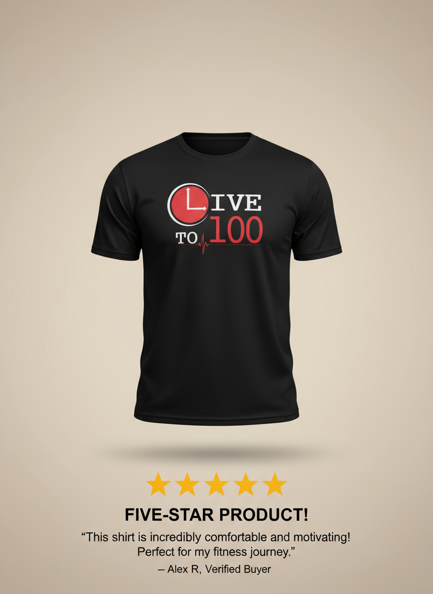 Live To 100 - Legacy T Shirt